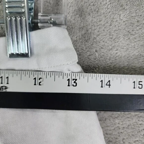 Womens White Sugar + Lips Denim Mini Skirt Ruffles Size XS - Picture 7 of 10